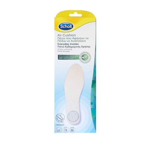Scholl Scholl Air Cushion Everyday Insoles Shoe Inserts 1pair