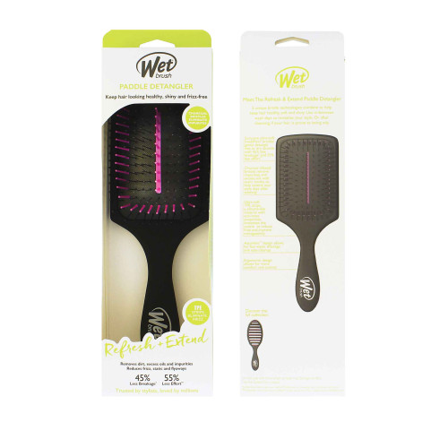 Wet Brush Wet Brush Refresh + Extend Paddle Detangler kartáč na vlasy Black