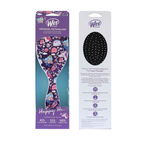 Wet Brush Wet Brush Original Detangler Happy Hair kartáč na vlasy Mermaids And Unicorns