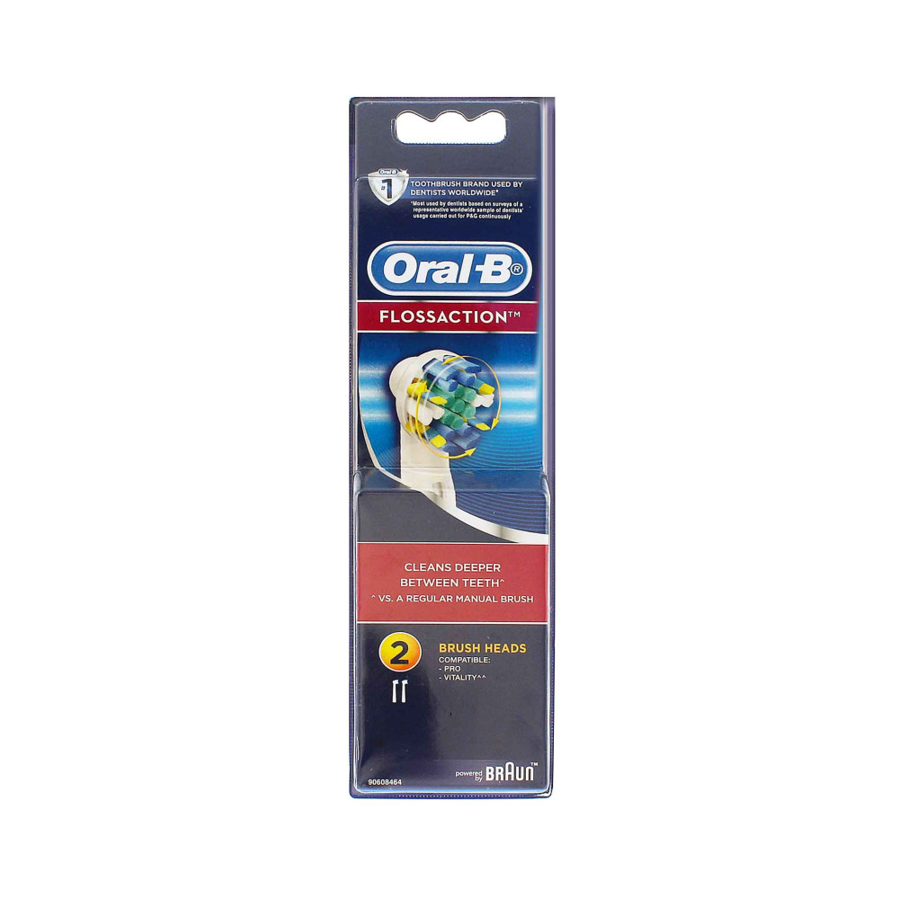 Produktbild för Oral-B Floss Action náhradní hlavice 2 ks