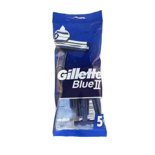 Gillette Gillette Blue II jednorázové holítko M 5 ks