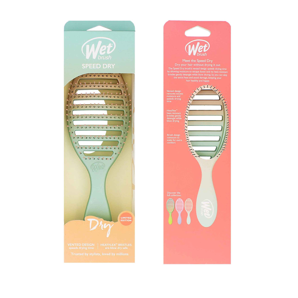 Produktbild för Wet Brush Speed Dry Feel Good Ombre - Seafoam