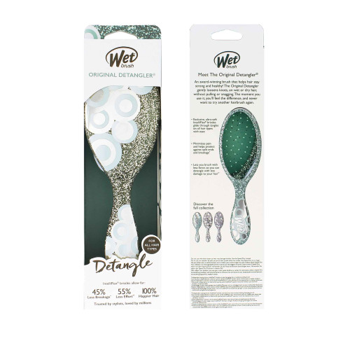 Wet Brush Wet Brush Original Detangler Groovy Disco Teal