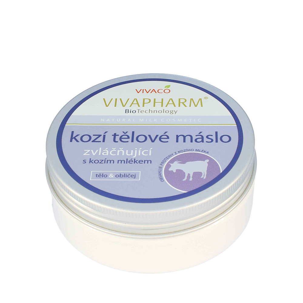 Produktbild för VivaPharm Goat Milk Body Butter 200ml