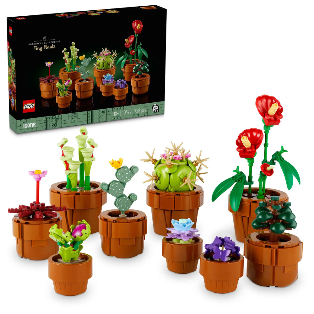 Produktbild för LEGO® Botanicals 10329 Tiny Plants