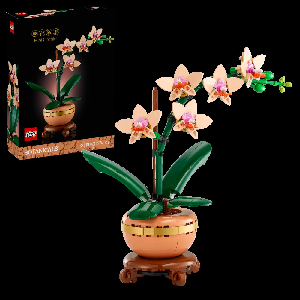 Produktbild för LEGO® Botanicals 10343 Mini Orchid