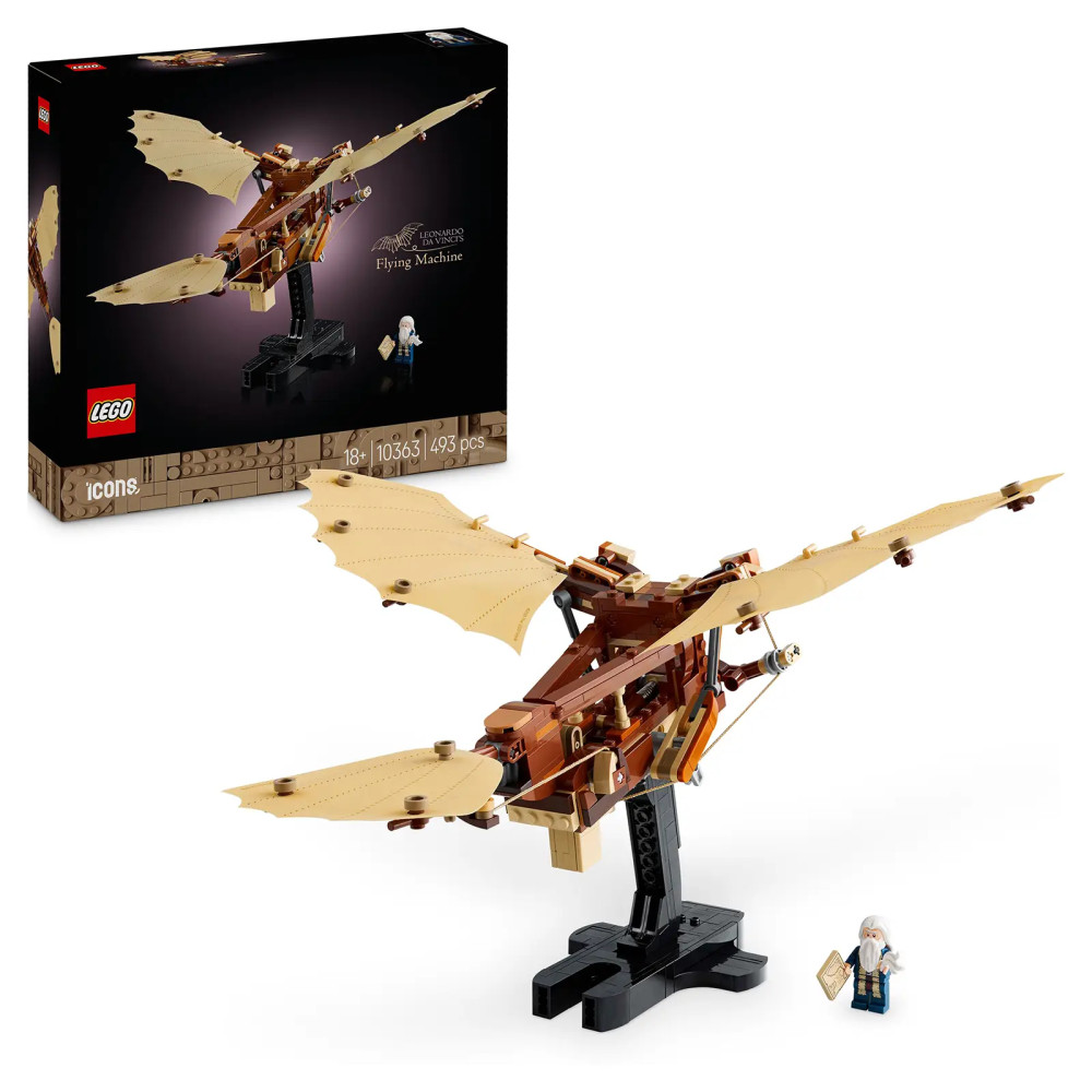 Produktbild för LEGO® Icons 10363 Leonardo Da Vinci's Flying Machine