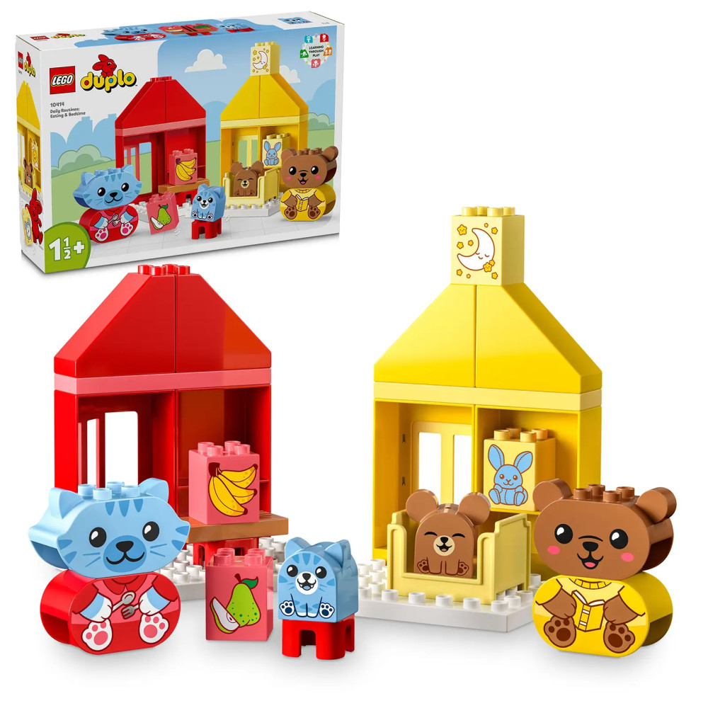 Produktbild för LEGO® DUPLO® 10414 Daily Routines: Eating & Bedtime