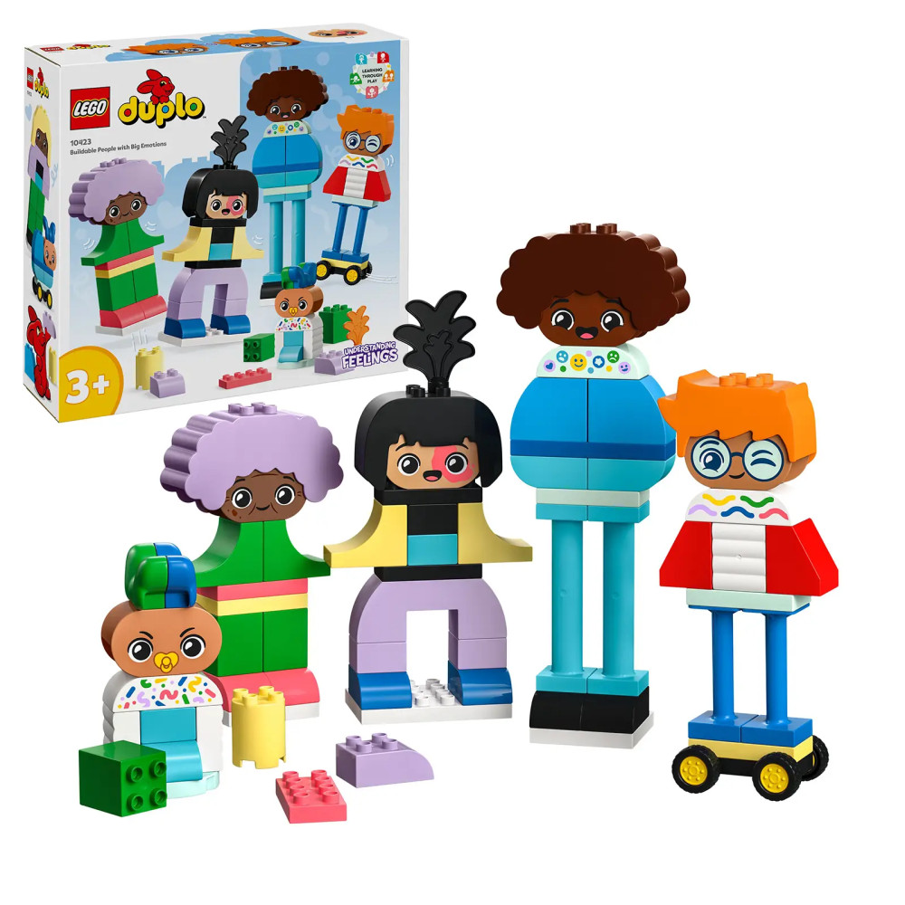 Produktbild för LEGO® DUPLO® 10423 Buildable People With Big Emotions