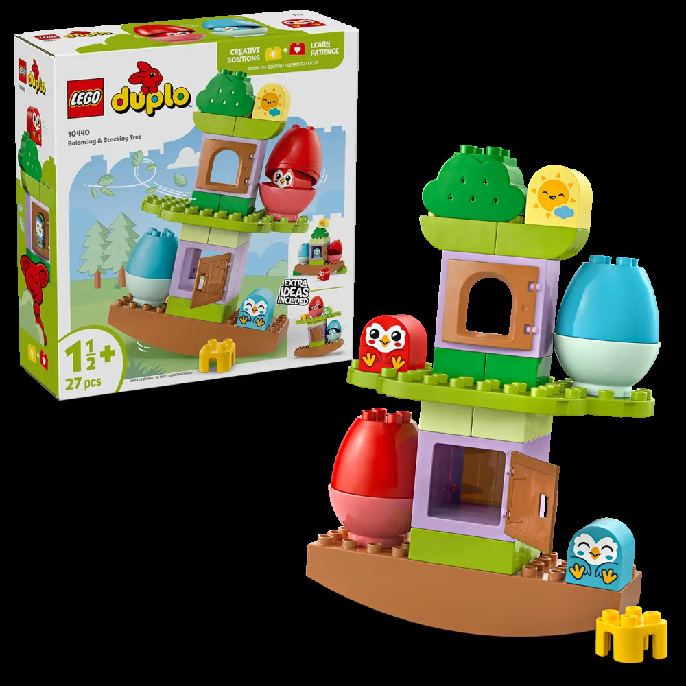 Produktbild för LEGO® DUPLO® 10440 Balancing & Stacking Tree