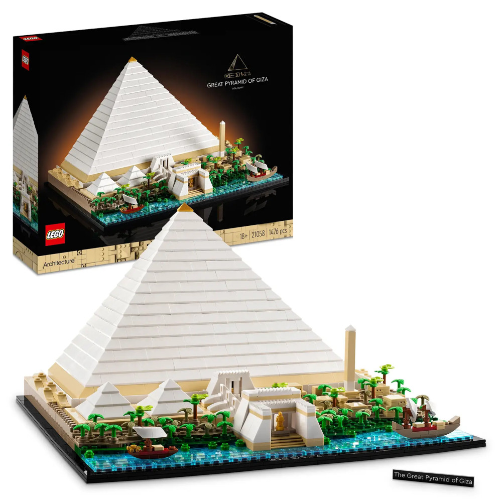 Produktbild för LEGO® Architecture 21058 Great Pyramid of Giza