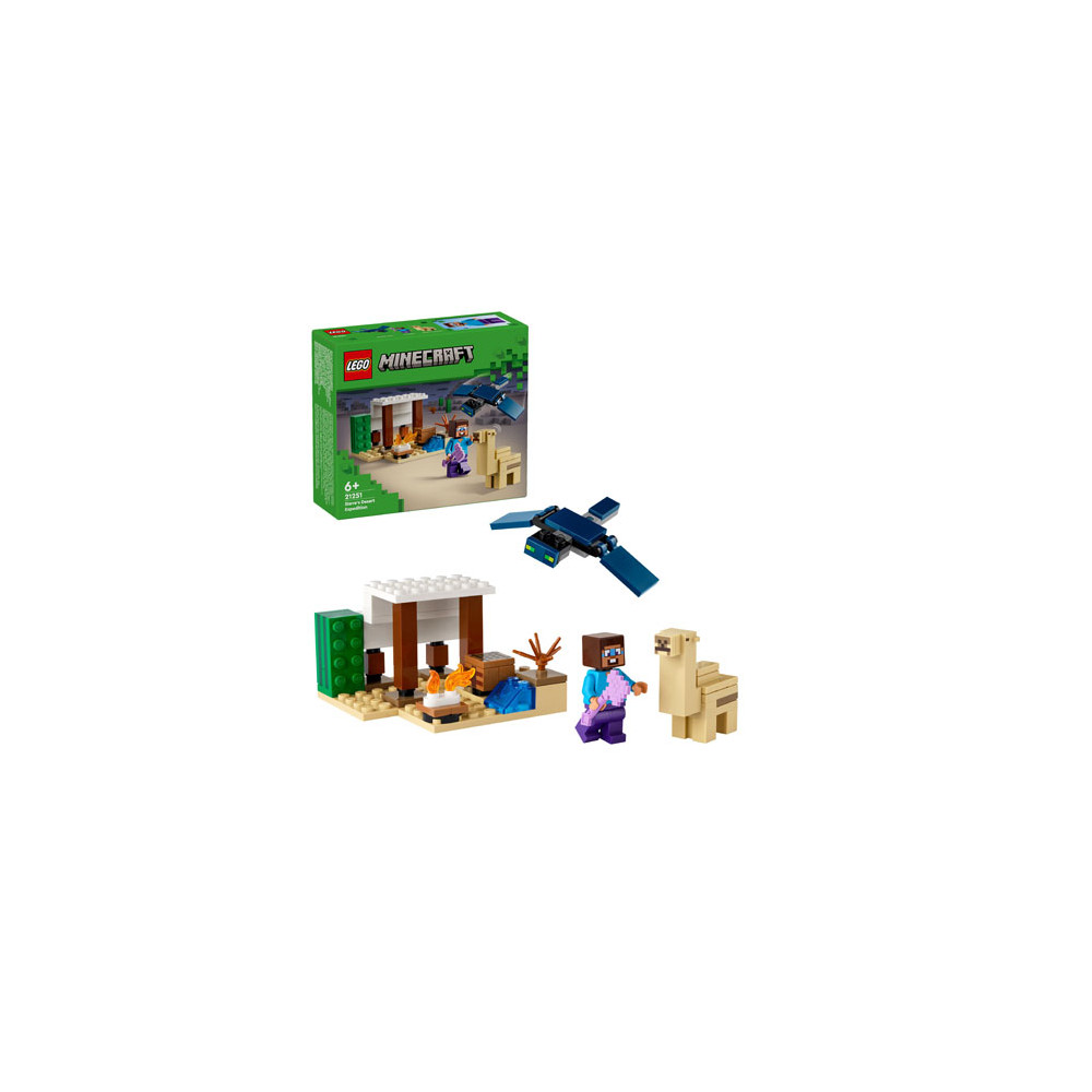Produktbild för LEGO® Minecraft®  21251 Steve's Desert Expedition