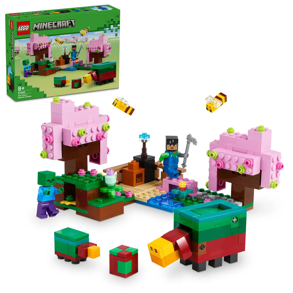 Produktbild för LEGO® Minecraft®  21260 The Cherry Blossom Garden