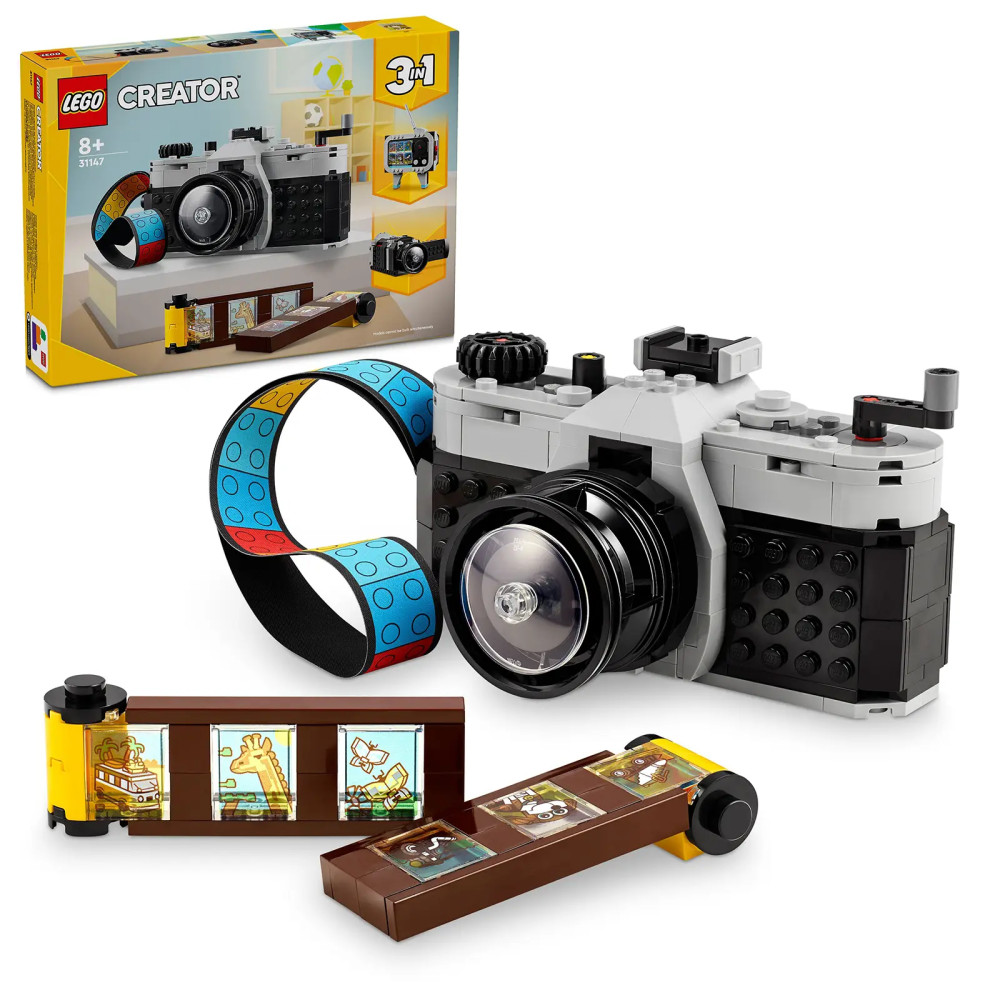 Produktbild för LEGO® Creator 3 v 1 31147 Retro Camera