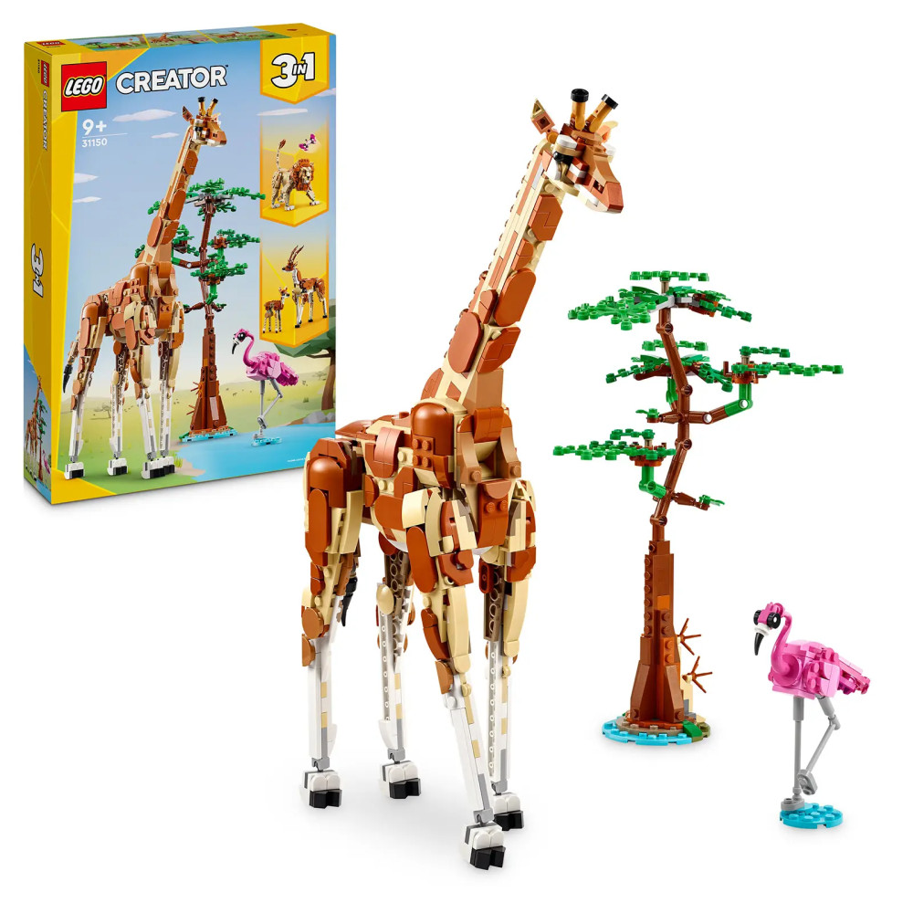 Produktbild för LEGO® Creator 3 v 1 31150 Wild Safari Animals