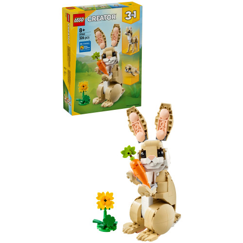 LEGO® LEGO® Creator 3 v 1 31162 Cute Bunny