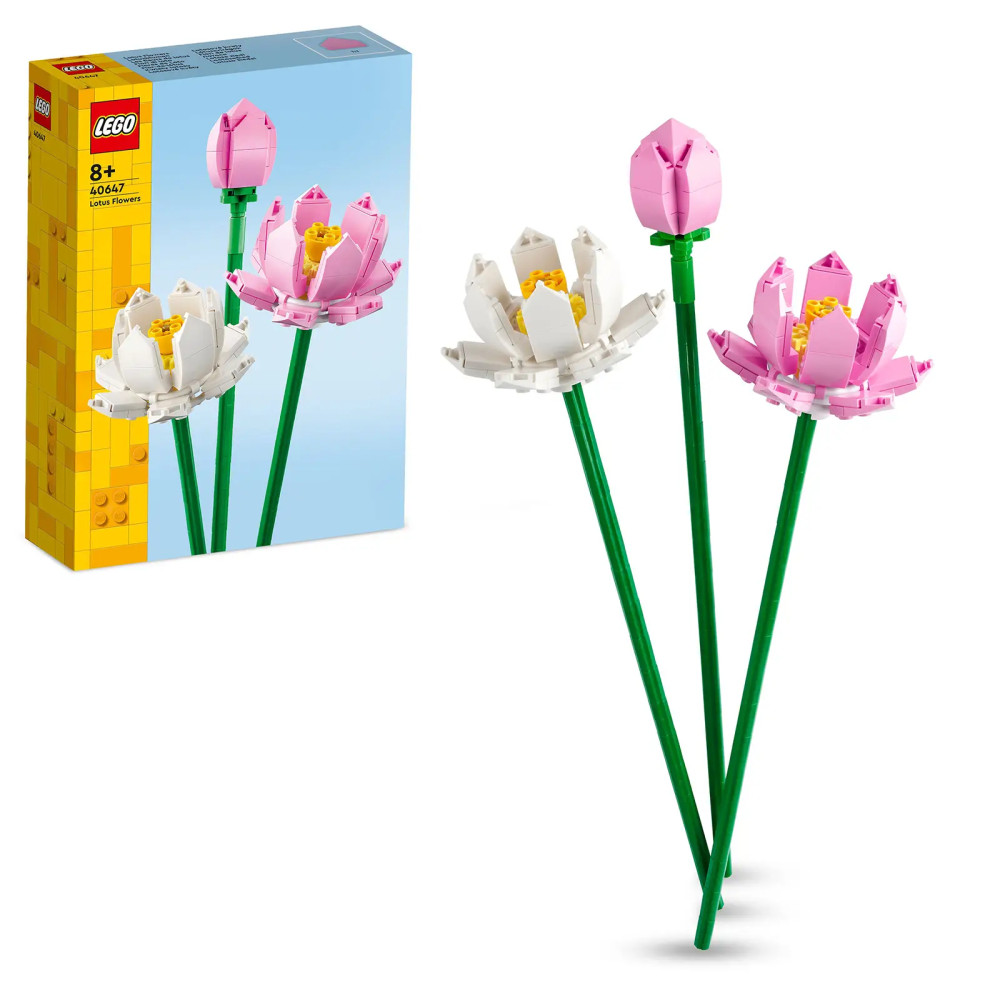 Produktbild för LEGO® Botanicals 40647 Lotus Flowers