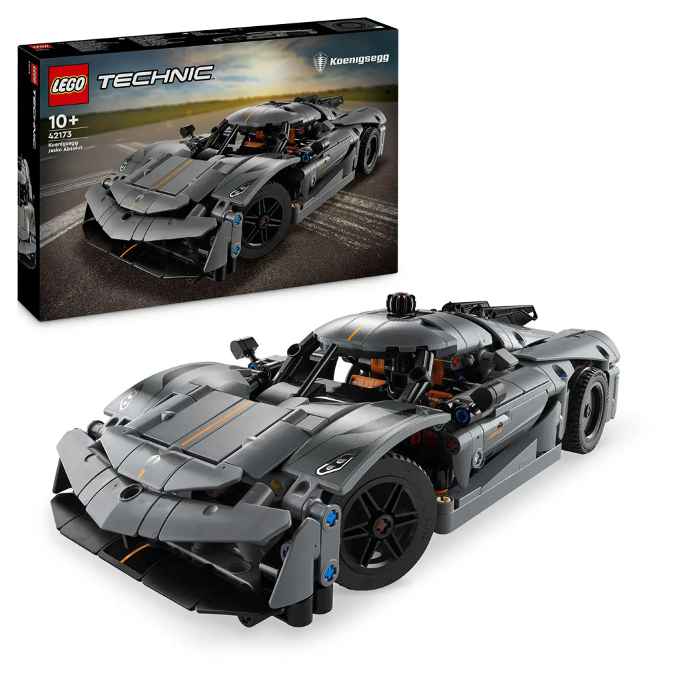 Produktbild för LEGO® Technic 42173 Koenigsegg Jesko Absolut Gray Hypercar