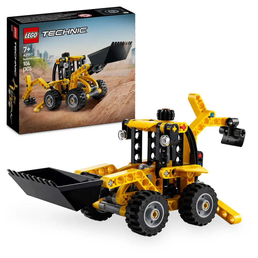 Produktbild för LEGO® Technic 42197 Backhoe Loader