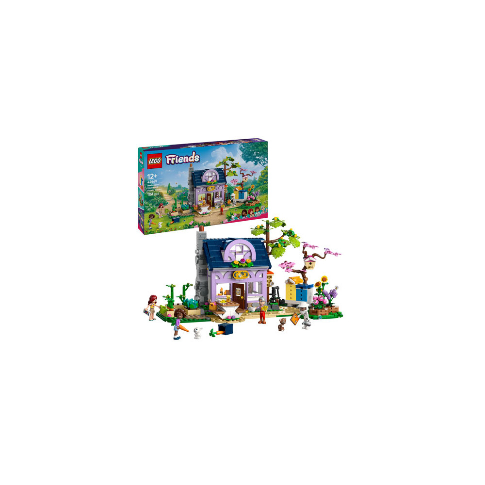 Produktbild för LEGO® Friends 42669 Beekeepers' House And Flower Garden