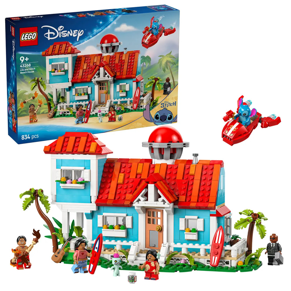 Produktbild för LEGO® │ Disney 43268 Lilo And Stitch Beach House