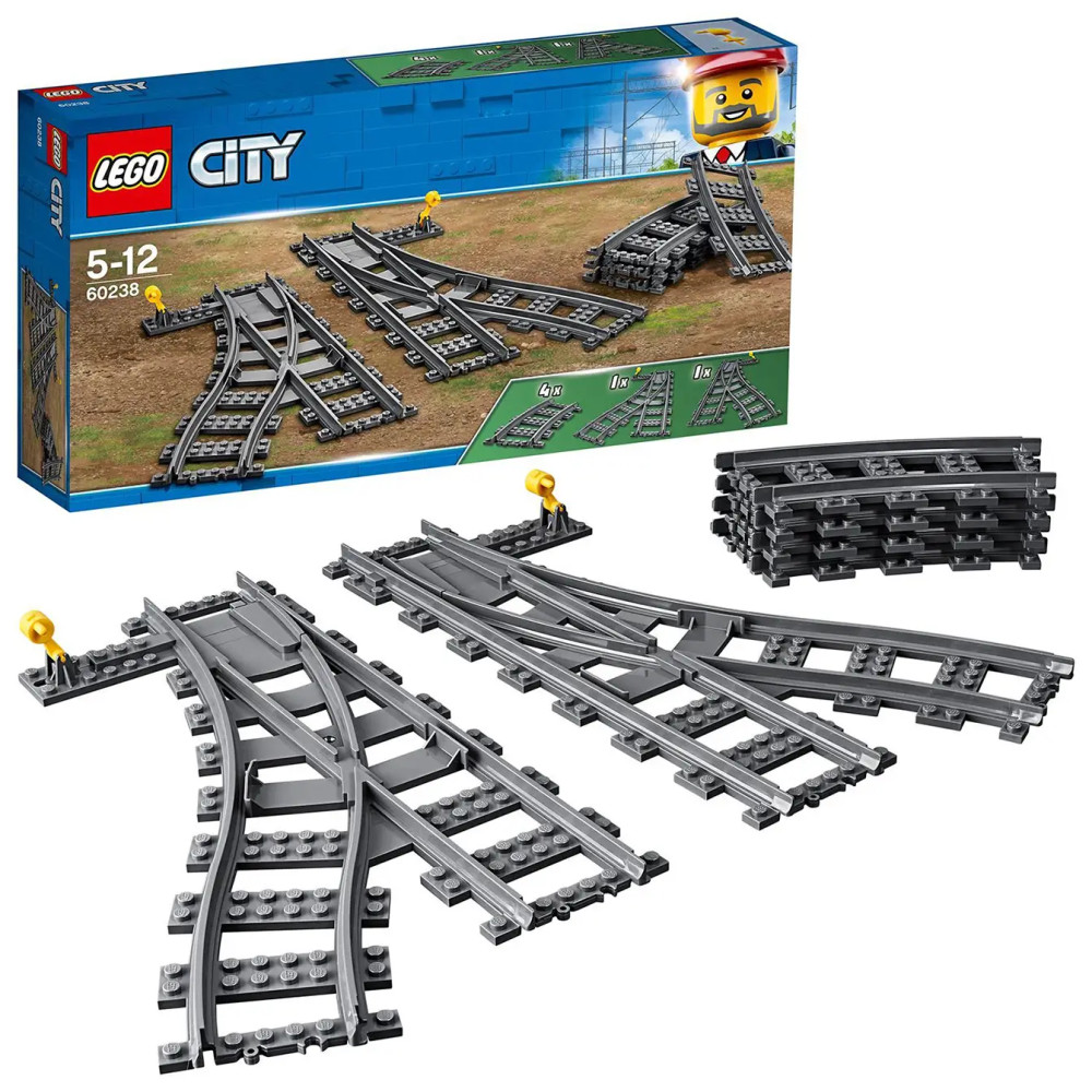 Produktbild för LEGO® City 60238 Switch Tracks