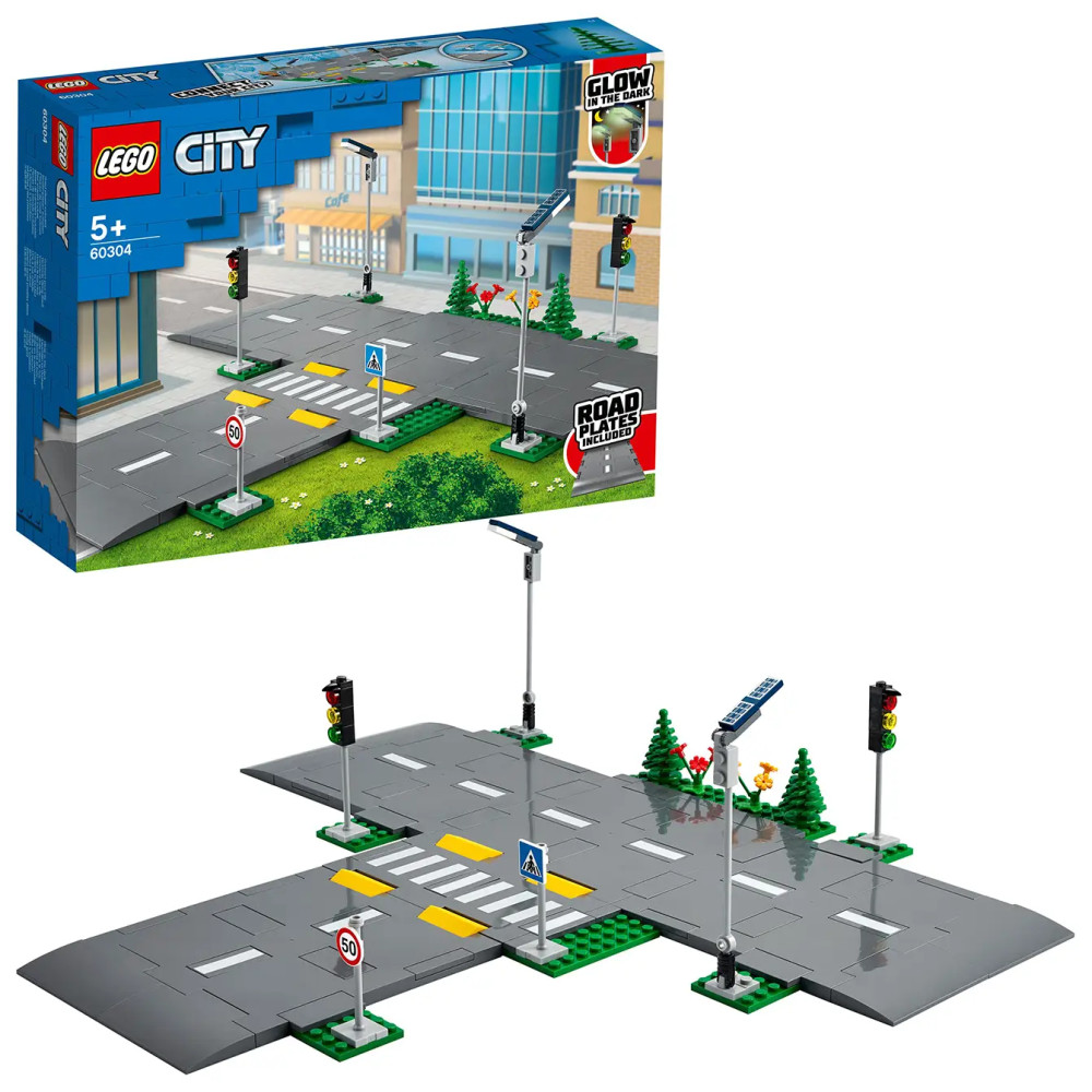 Produktbild för LEGO® City 60304 Road Plates