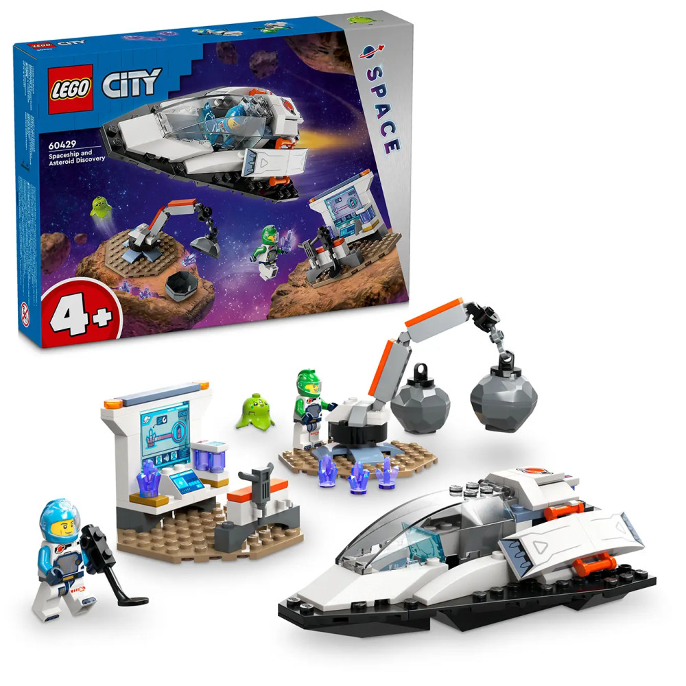 Produktbild för LEGO® City 60429 Spaceship And Asteroid Discovery