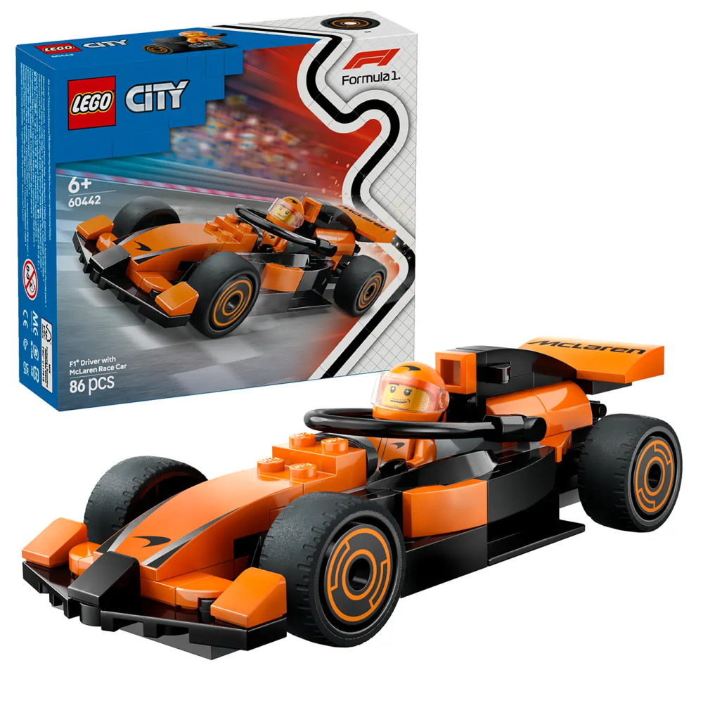 Produktbild för LEGO® City 60442 F1® Driver With McLaren Race Car