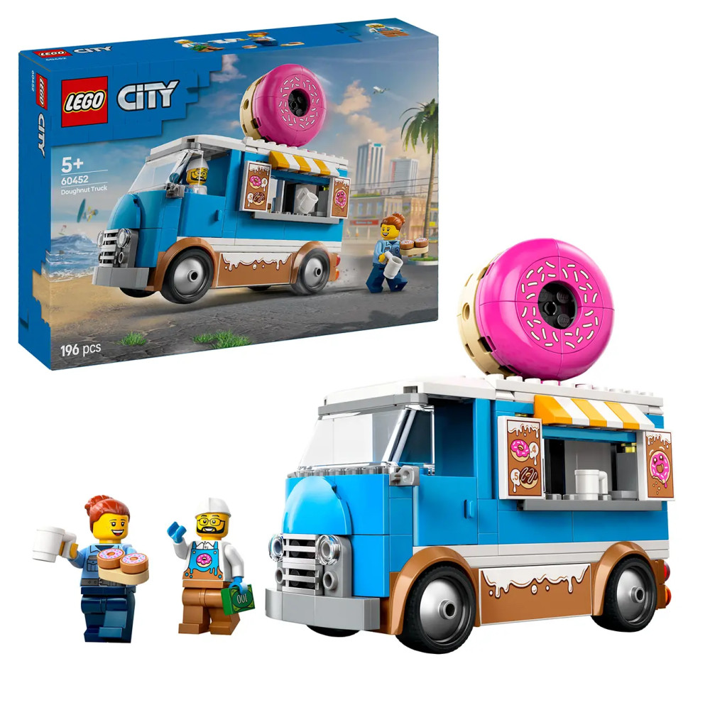 Produktbild för LEGO® City 60452 Donut Truck