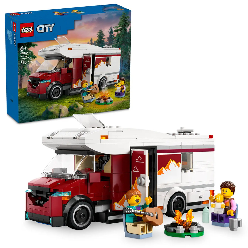 Produktbild för LEGO® City 60454 Holiday Adventure Camper Van