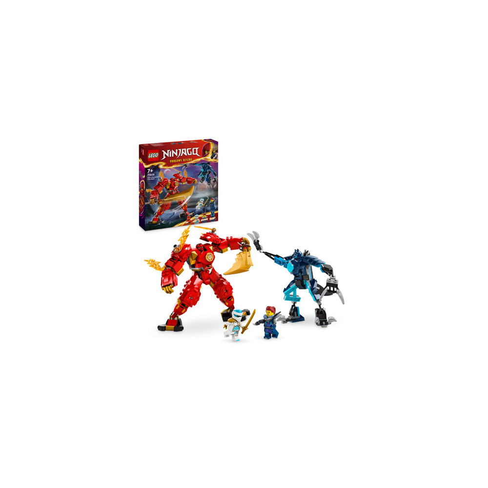 Produktbild för LEGO® NINJAGO® 71808 Kai's Elemental Fire Mech
