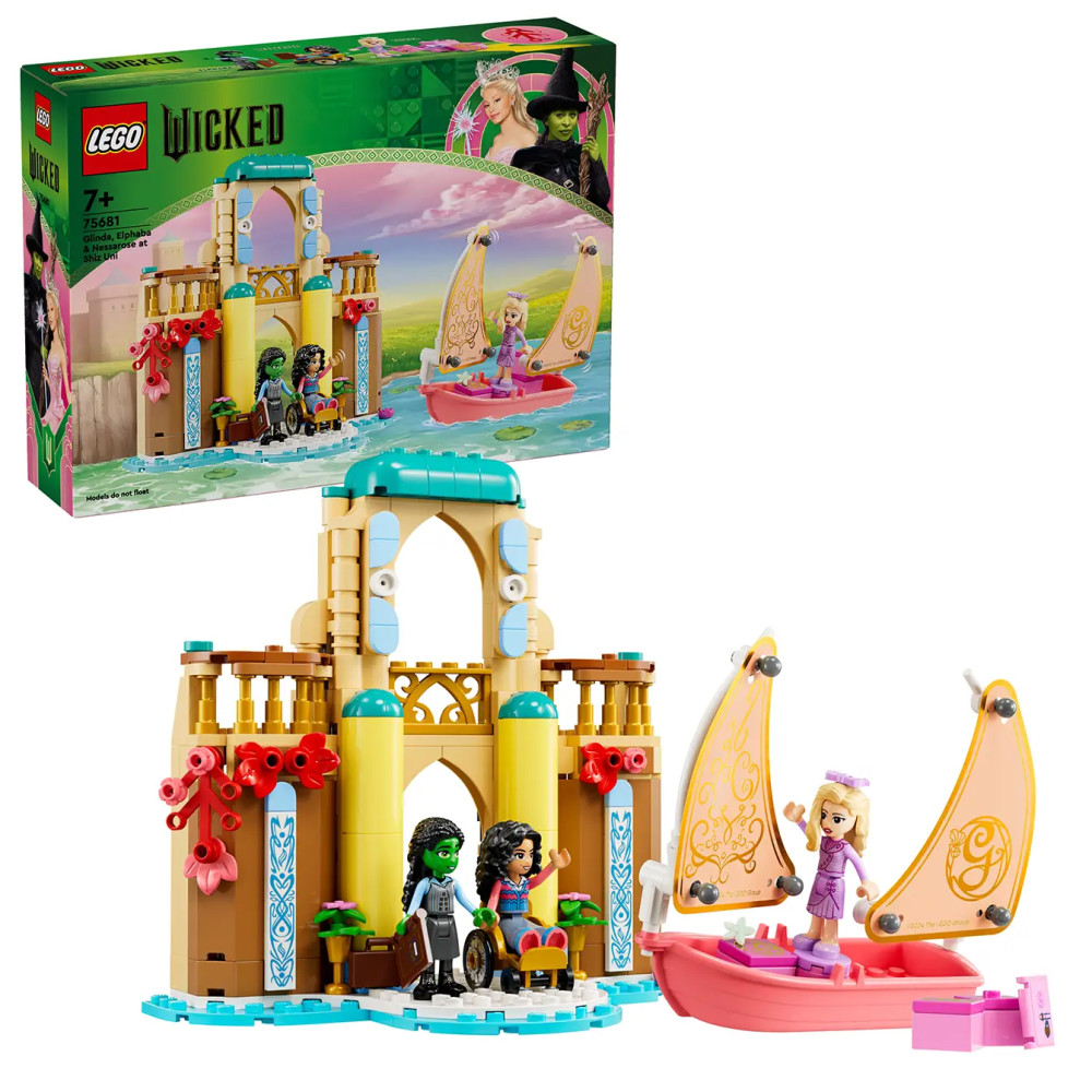 Produktbild för LEGO® Wicked 75681 Glinda, Elphaba & Nessarose At Shiz Univ