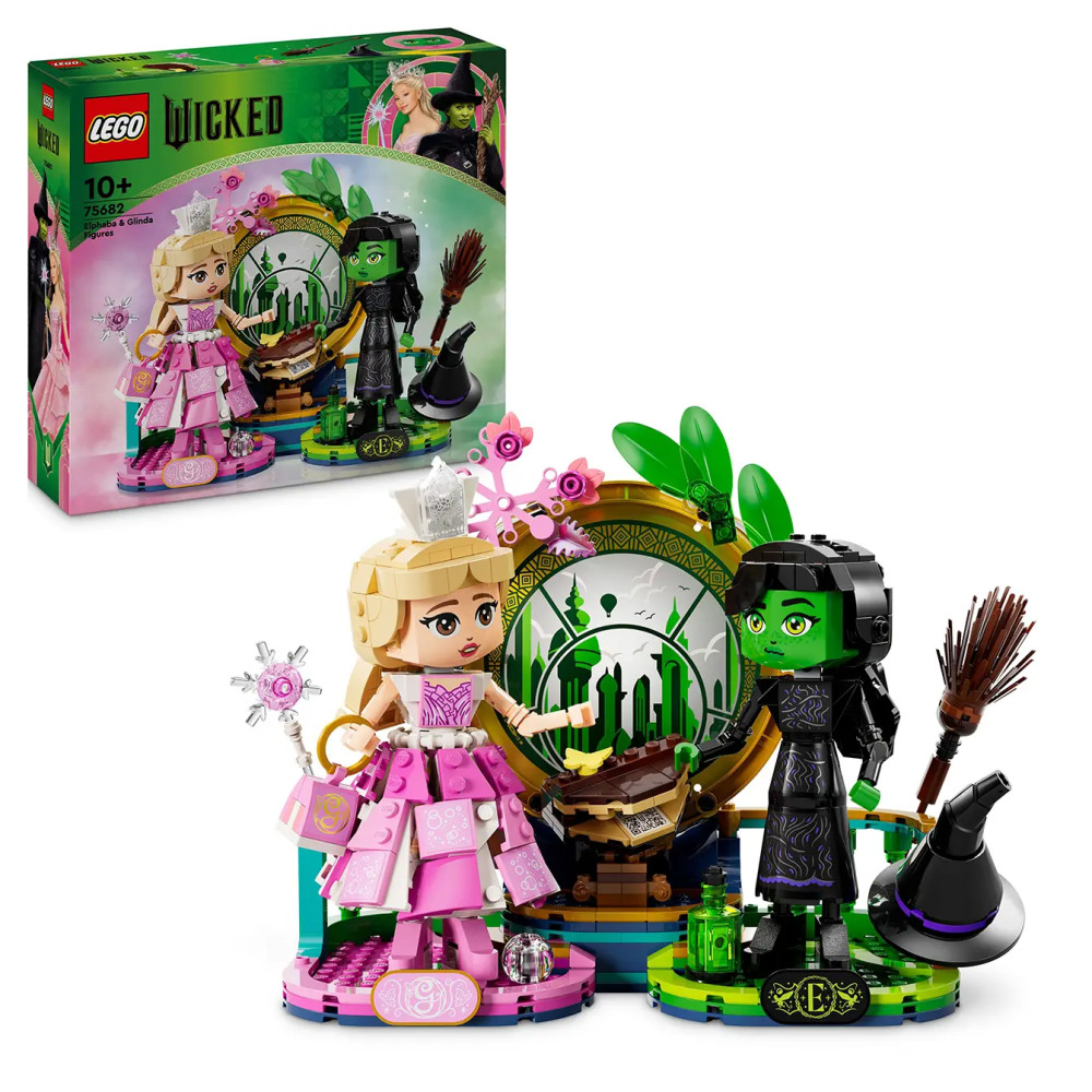 Produktbild för LEGO® Wicked 75682 Elphaba & Glinda Figures