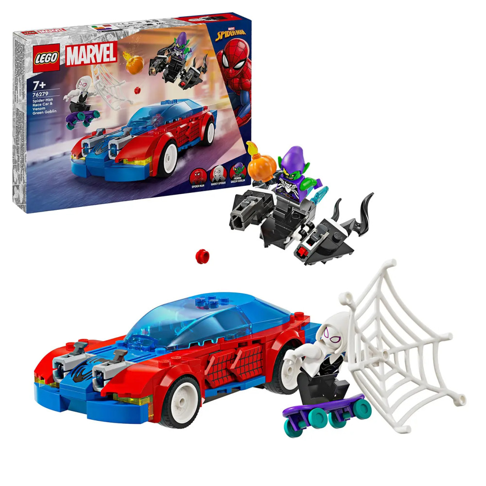 Produktbild för LEGO® Marvel 76279 Spider-Man Race Car & Venom Green Goblin
