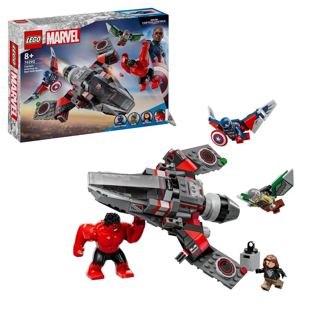 Produktbild för LEGO® Marvel 76292 Captain America vs. Red Hulk Battle