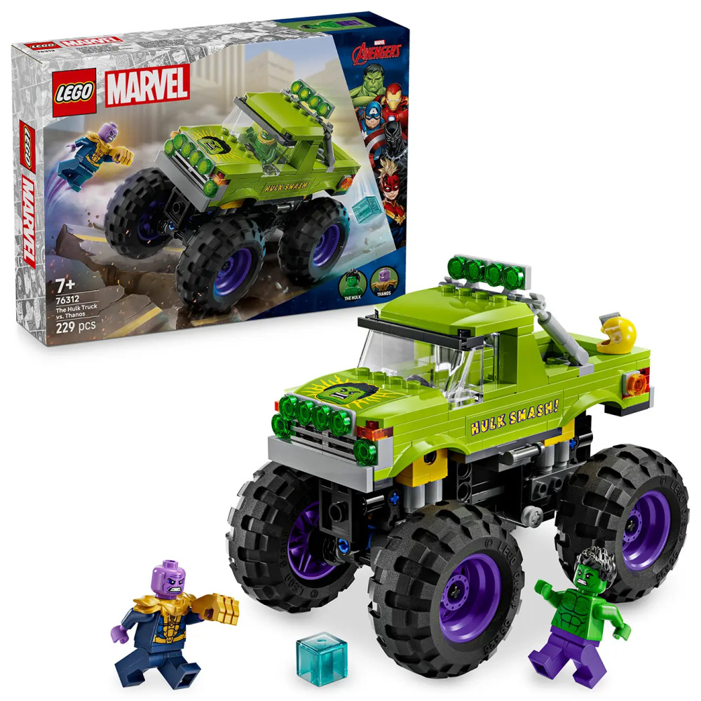 Produktbild för LEGO® Marvel 76312 The Hulk Truck vs. Thanos