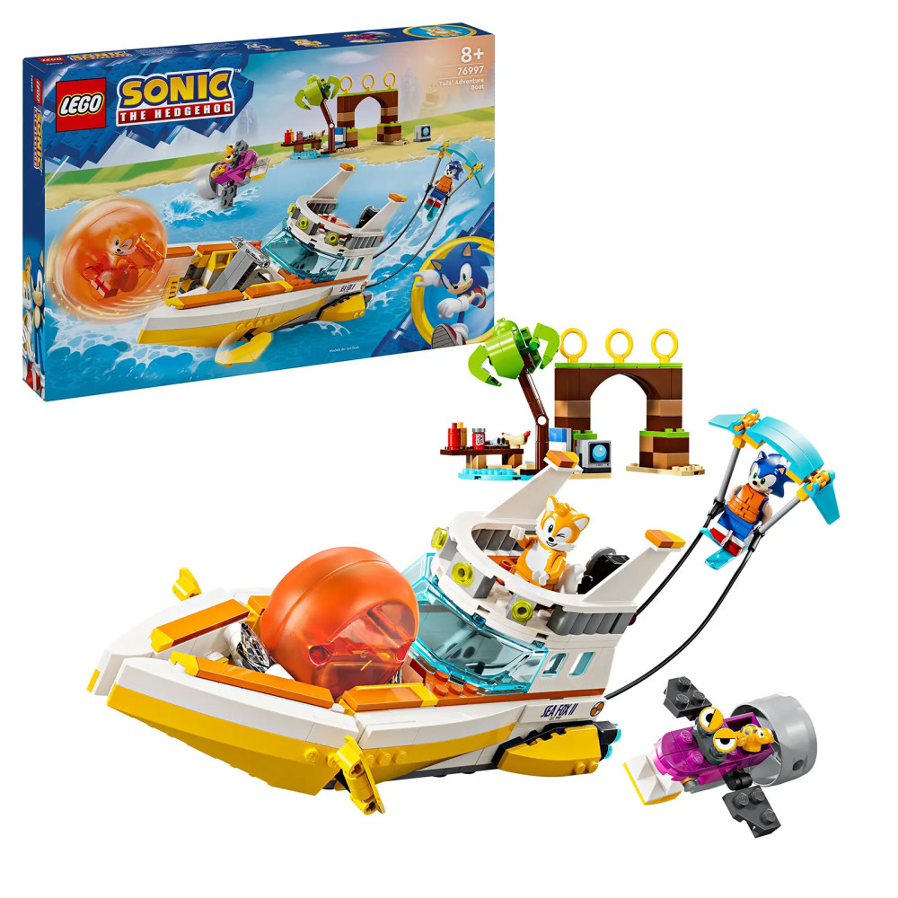 Produktbild för LEGO® Sonic the Hedgehog™ 76997 Tails' Adventure Boat