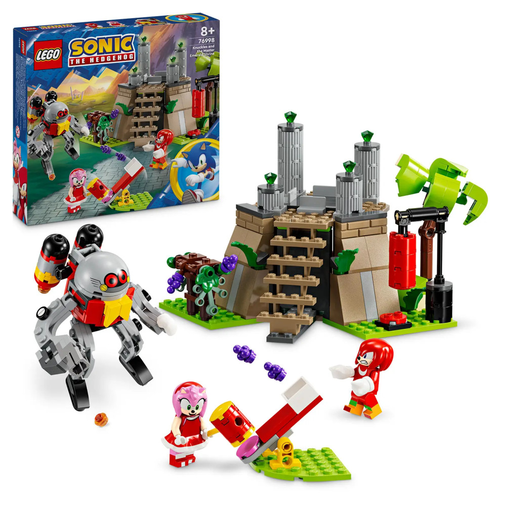 Produktbild för LEGO® Sonic the Hedgehog™ 76998 Knuckles And The Master Emerald Shrine