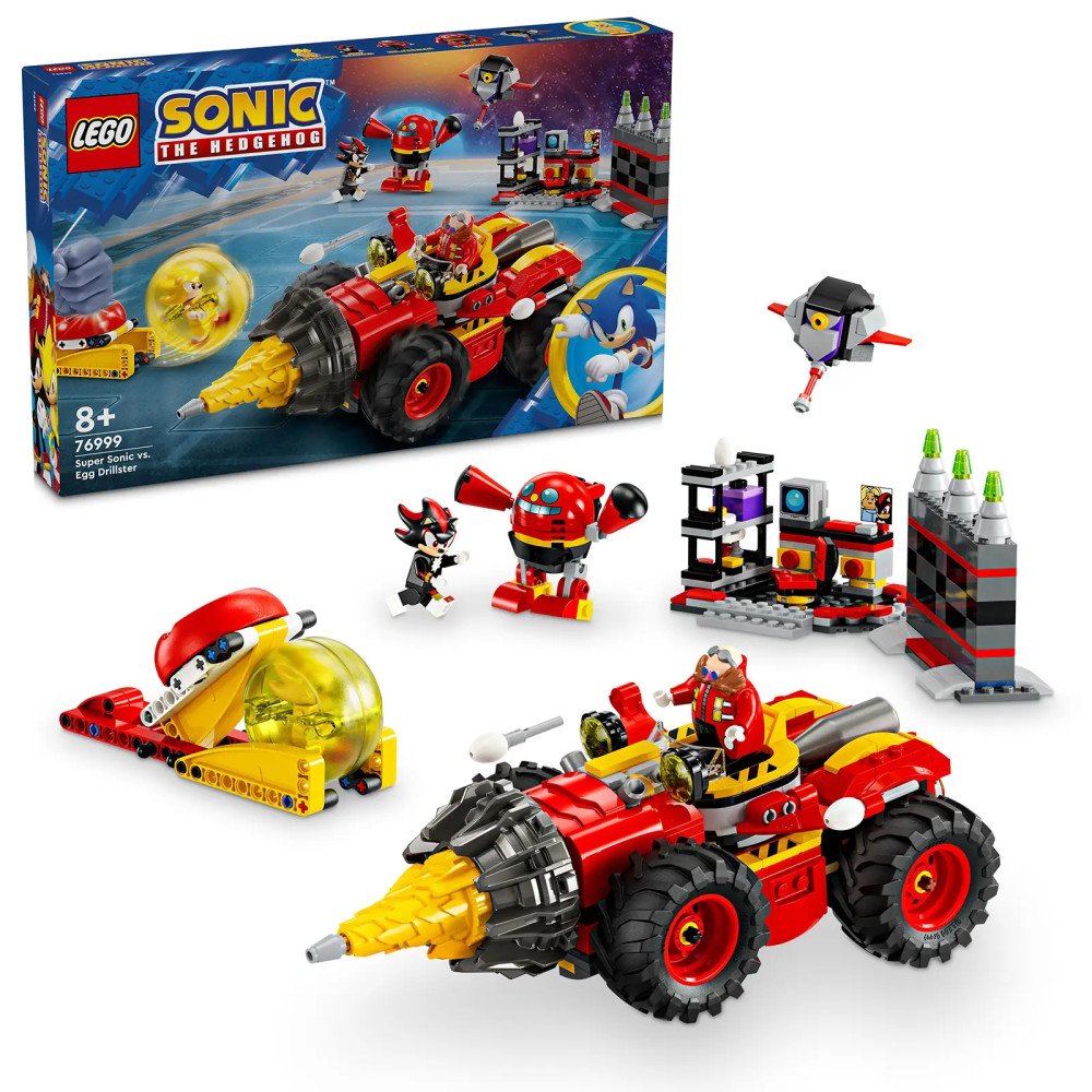 Produktbild för LEGO® Sonic the Hedgehog™ 76999 Super Sonic vs. Egg Drillster