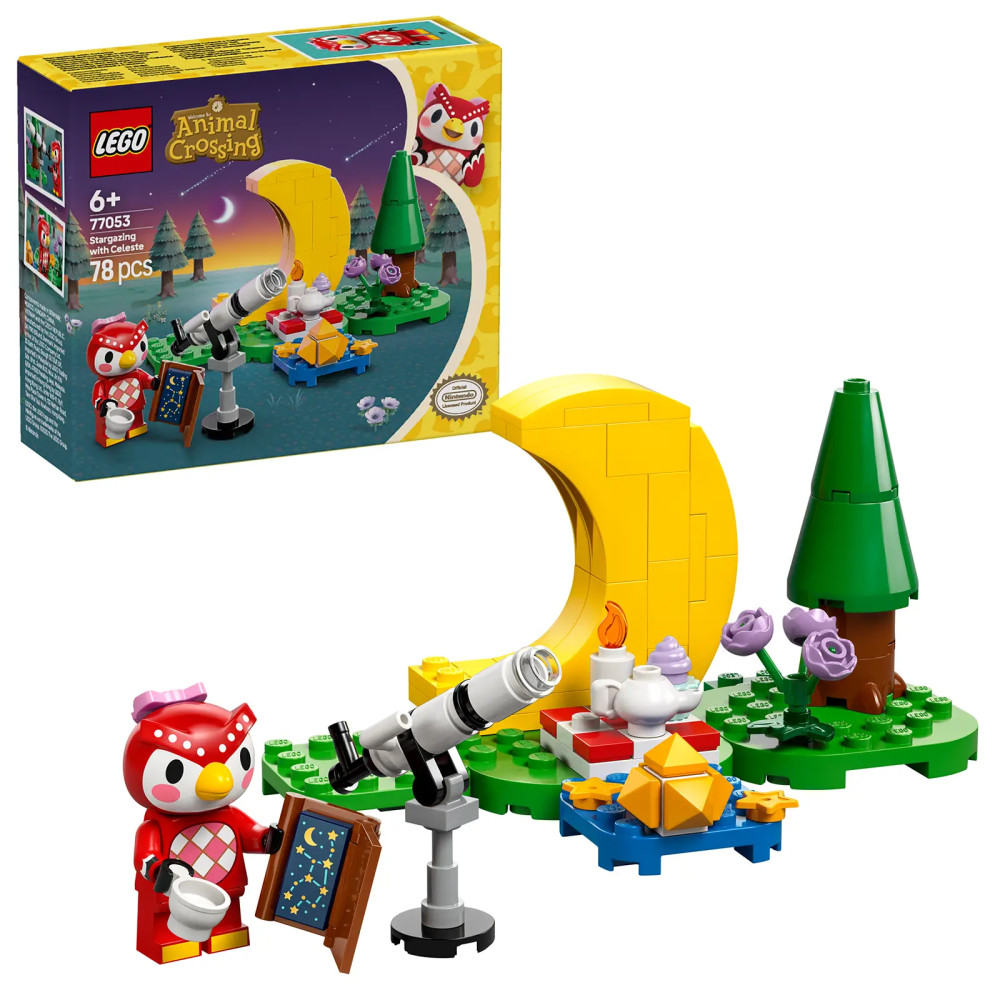 Produktbild för LEGO® Animal Crossing™ 77053 Stargazing With Celeste