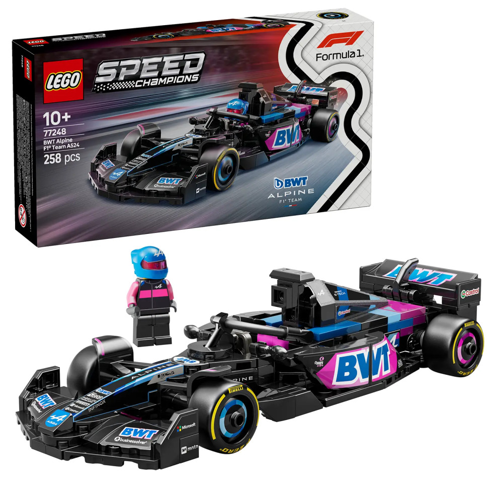 Produktbild för LEGO® Speed Champions 77248 BWT Alpine F1® Team A524 Race Car