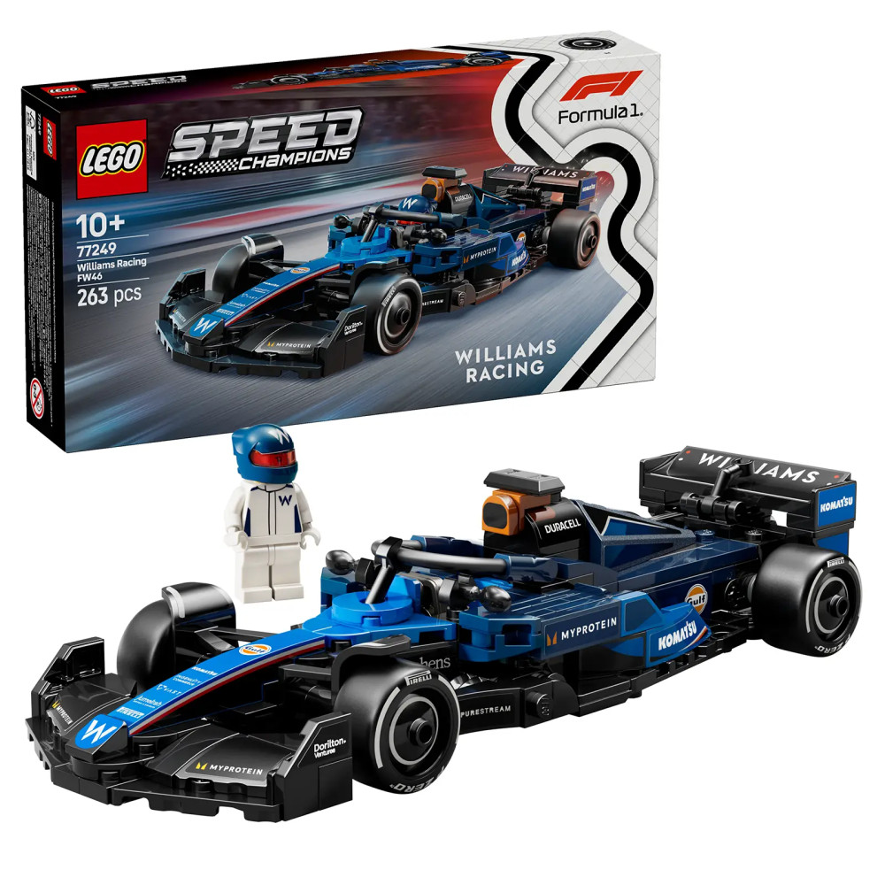 Produktbild för LEGO® Speed Champions 77249 Williams Racing FW46 F1® Race Car