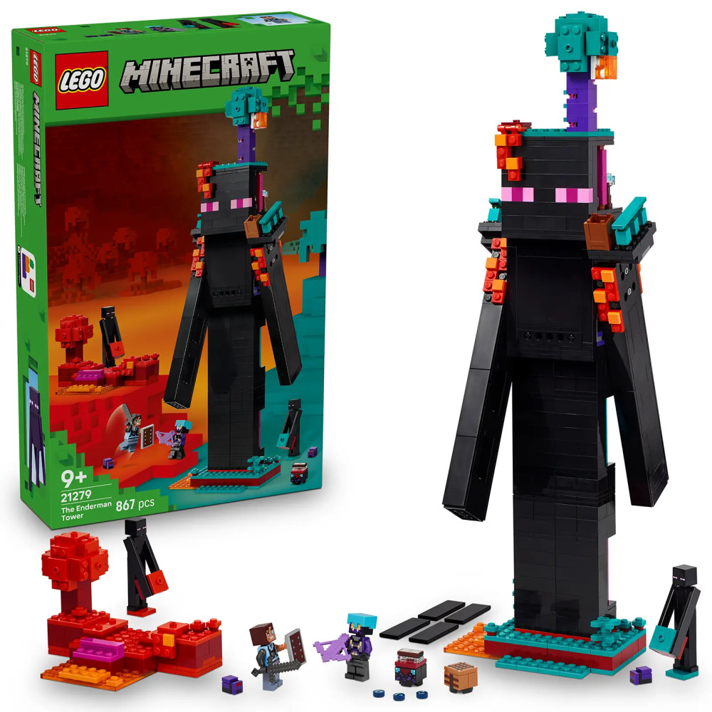 Produktbild för LEGO® Minecraft®  21279 Endermanova věž