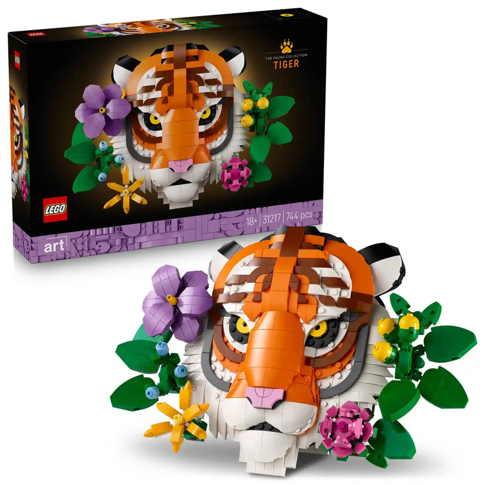 Produktbild för LEGO® Art 31217 Kolekce zvířat – Tygr