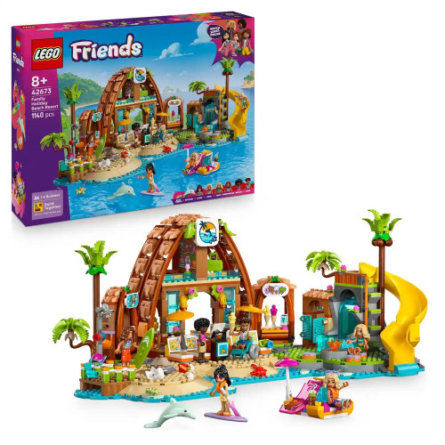 LEGO® LEGO® Friends 42673 Rodinná dovolená u pláže