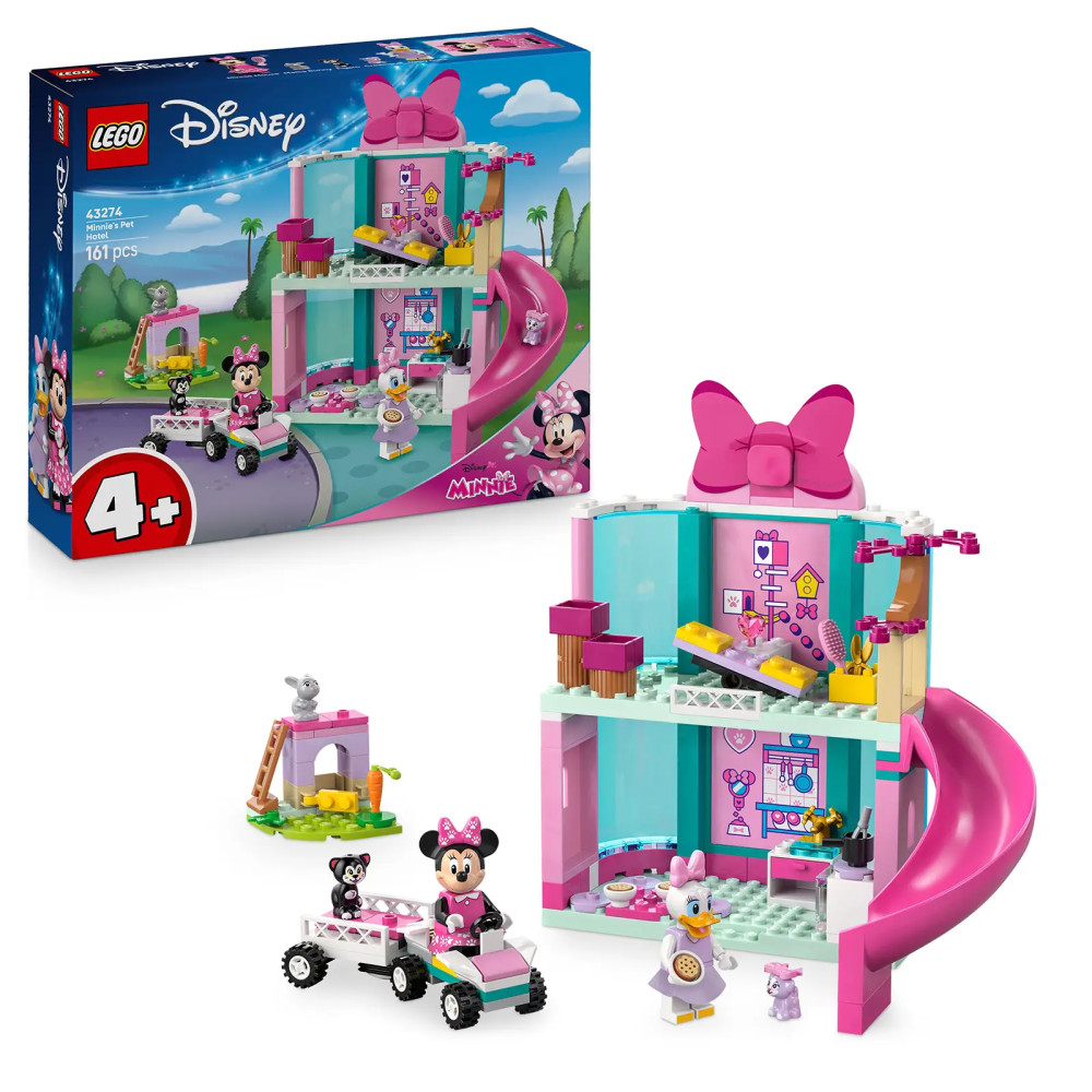 Produktbild för LEGO® │ Disney 43274 Minnie a hotel pro domácí mazlíčky
