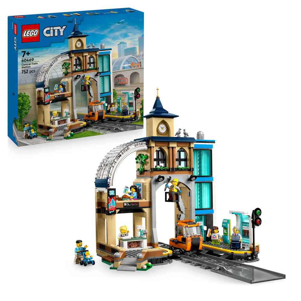 Produktbild för LEGO® City 60469 Hlavní vlakové nádraží