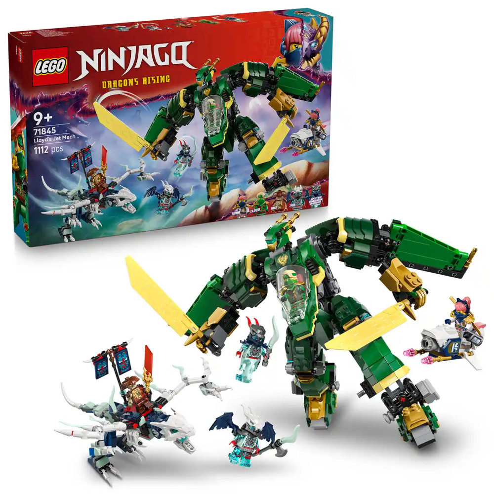 Produktbild för LEGO® NINJAGO® 71845 Lloydův tryskáčový robot