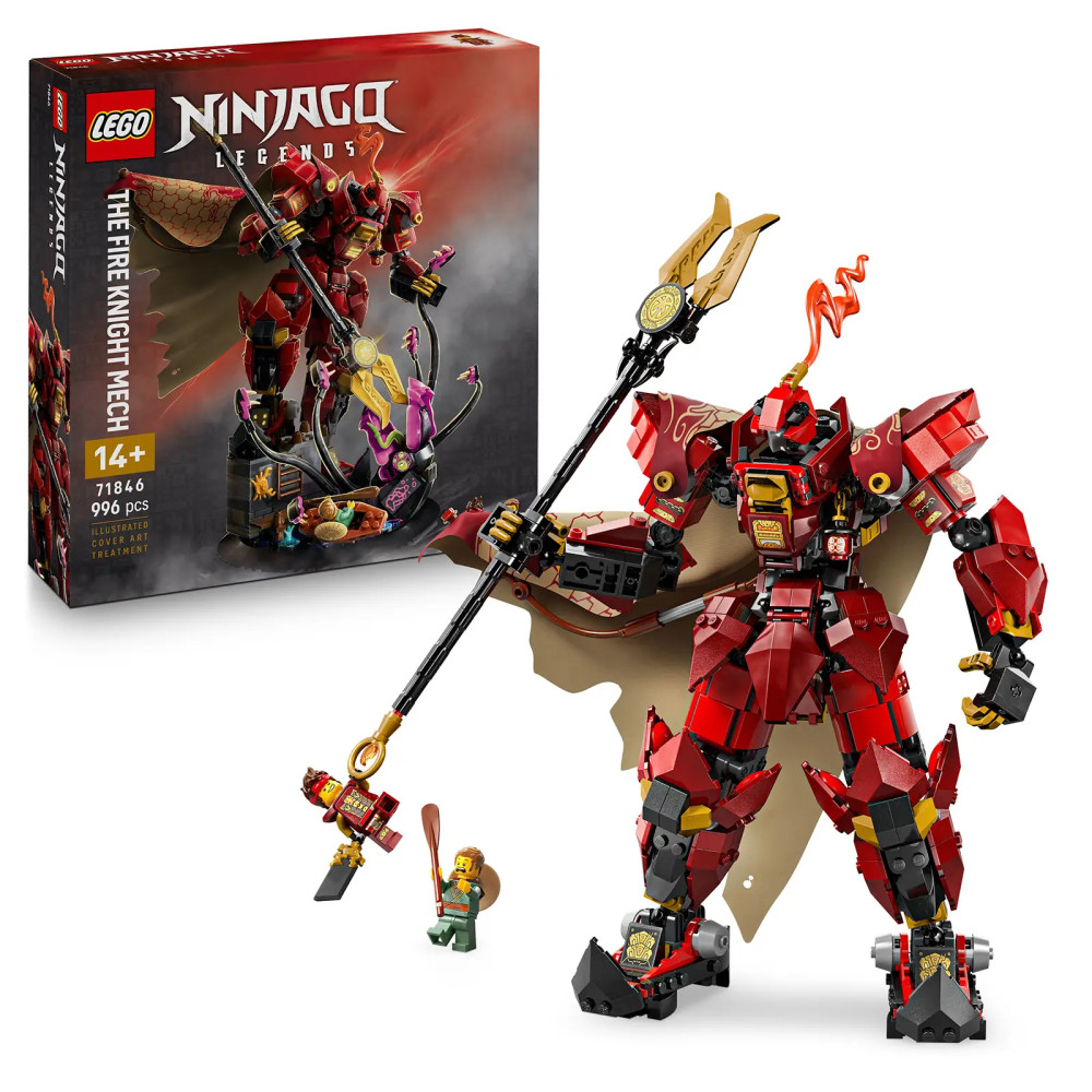 Produktbild för LEGO® NINJAGO® 71846 Robot Ohnivého rytíře